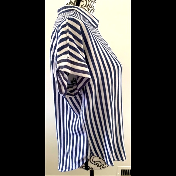 Vintage 80’s Per Se Button Down Short Sleeve Blouse - Picture 5 of 7